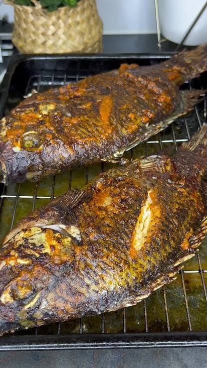 Poisson braisé