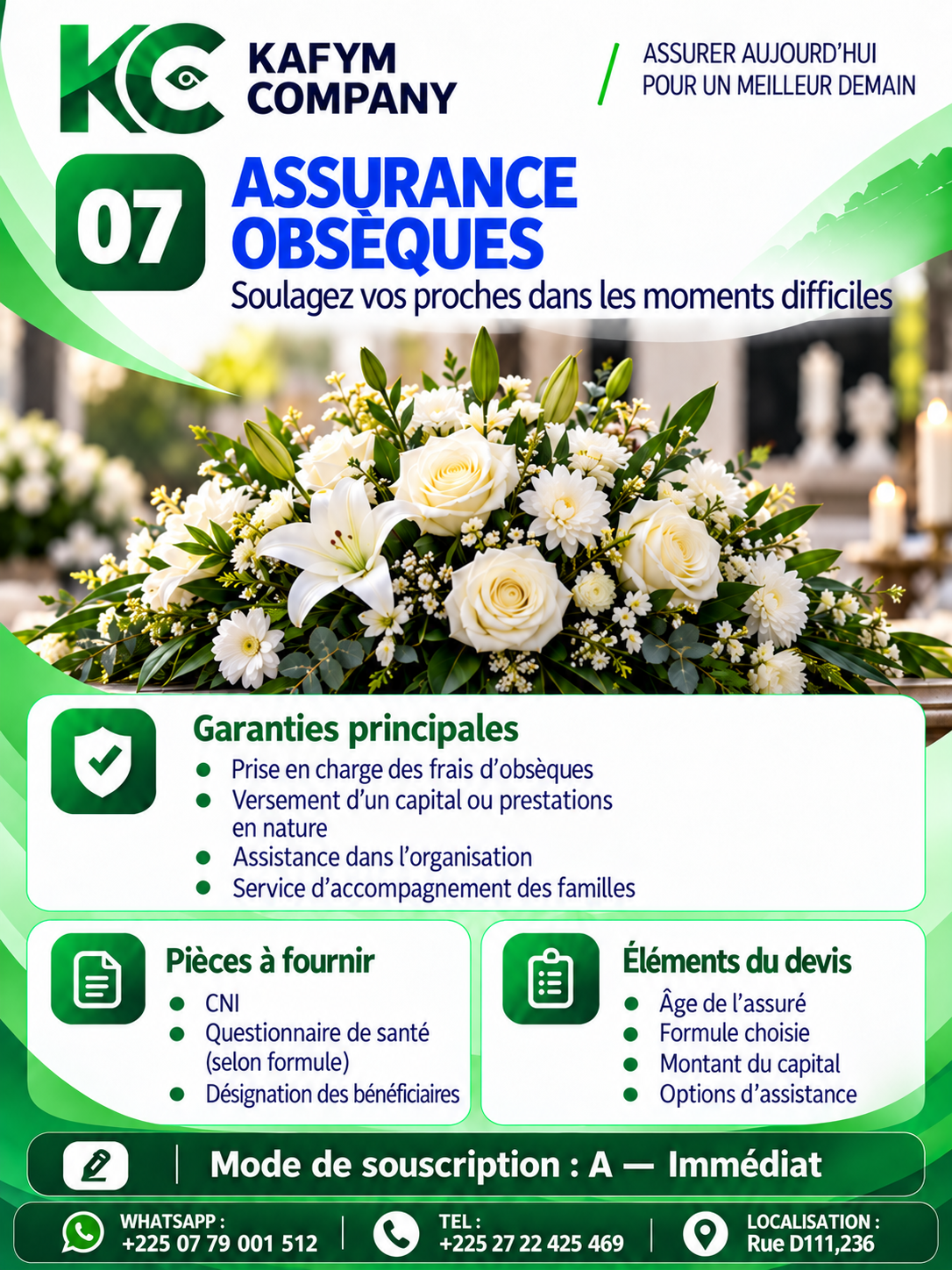 Assurance obsèques