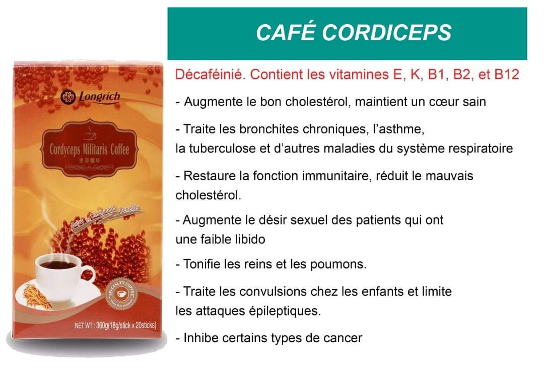 Café Cordyceps militaris