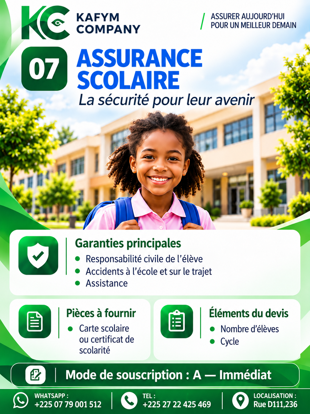 Assurance scolaire