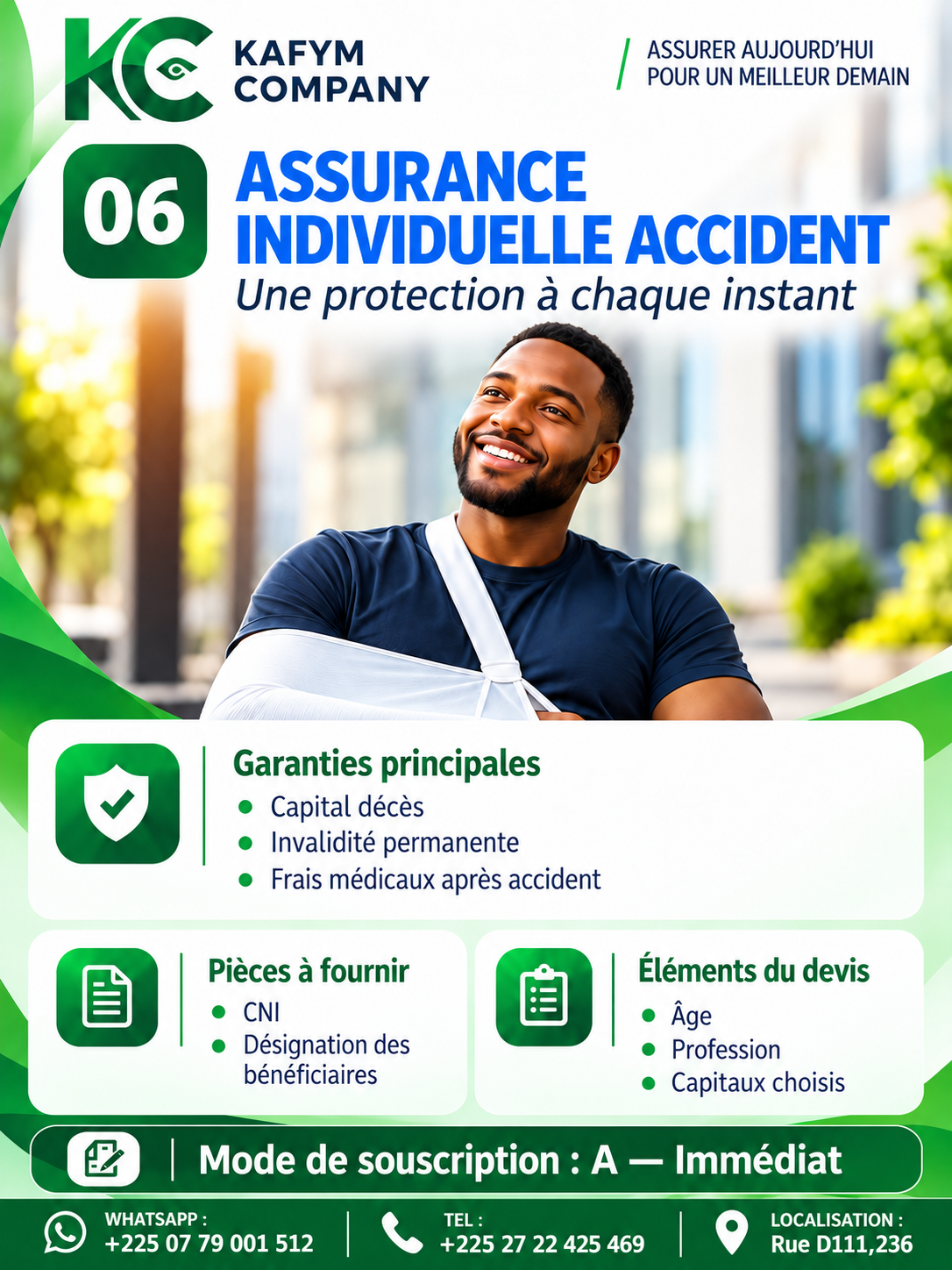 Assurance individuelle accident