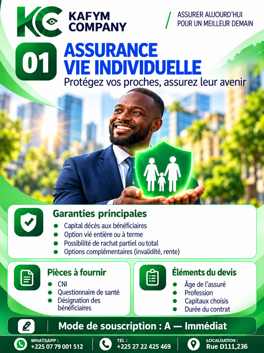 Assurance vie individuelle