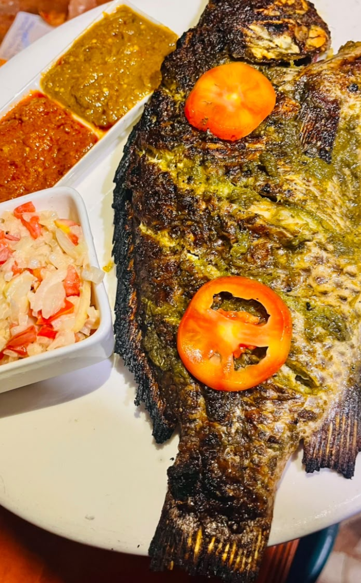 Poisson braisé