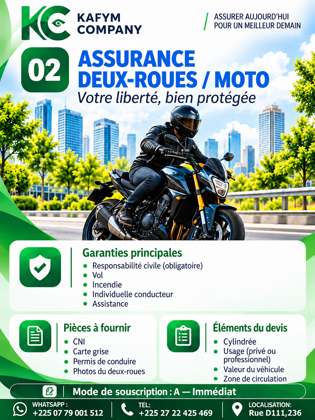 Assurance deux-roues / moto